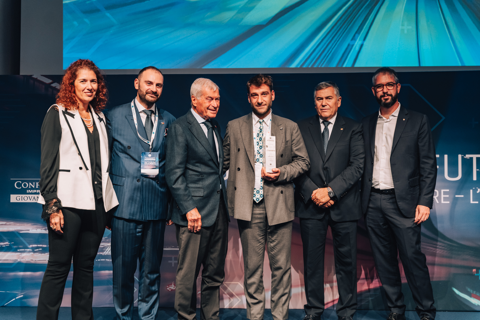 Interventi sul palco del Forum nazionale