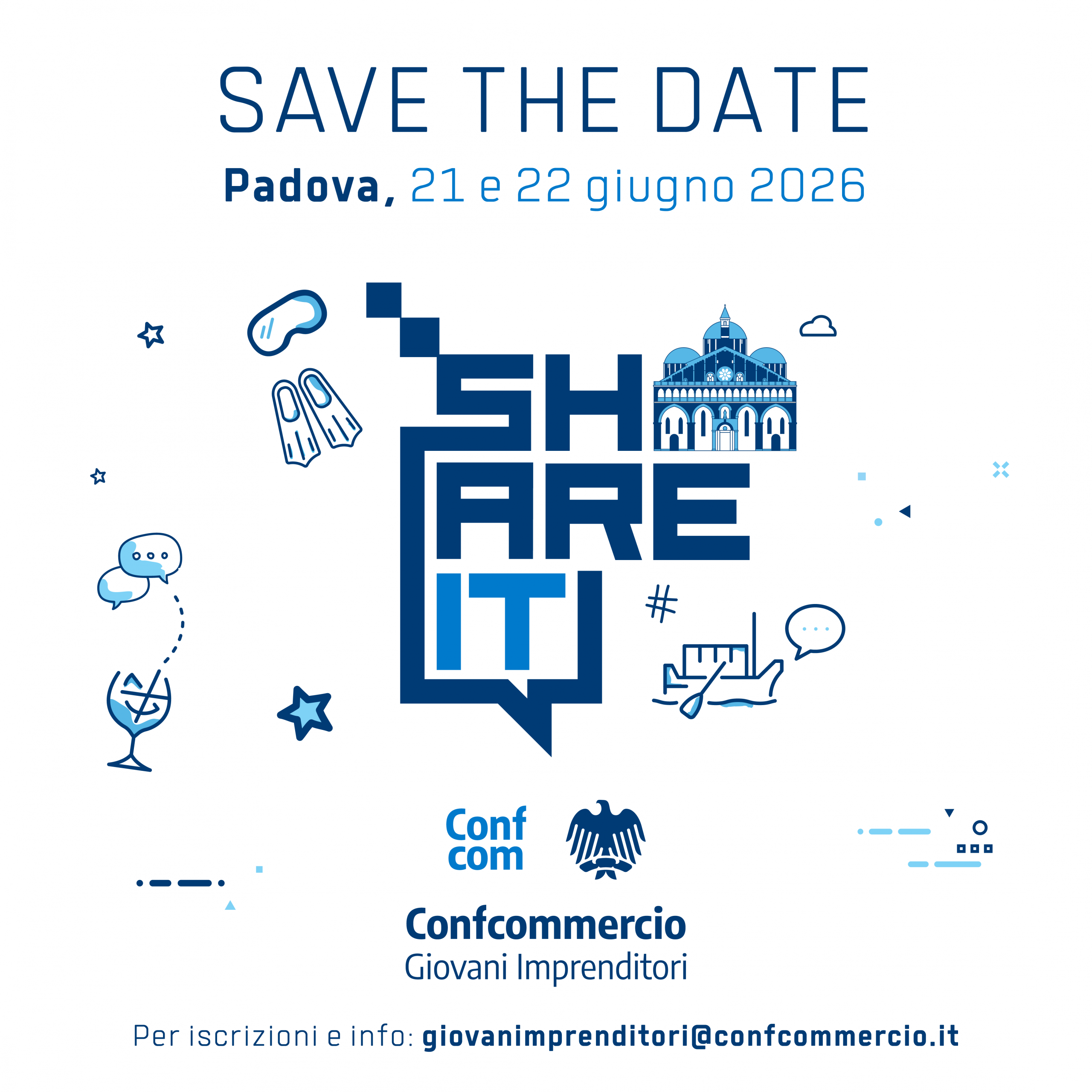 Save the date di ShareIt 2026, il bootcamp itinerante del Gruppo Giovani Imprenditori